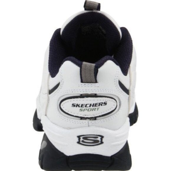 Skechers Men's Energy Afterburn Lace-up Sneaker White/Navy Size 10.5 NEW - Picture 10 of 11